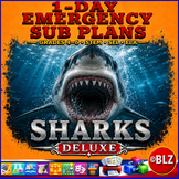 1-Day Emergency Sub Plans DELUXE Series | Sharks