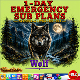 1-Day Emergency Sub Plans Value Series | STEM | SEL | ELA | Wolf