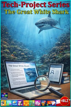 Digital Tech-Projects Series | English | SEL | The Great White Shark