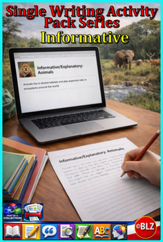Single Writing Activity Pack Series | Print Edition | Informative-Explanatory