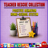 Teacher Rescue Activities Collection | Positive Behavior Home-School System